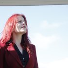 Sara García, en la inauguración de la ampliación del Centro de Base Tecnológica que lleva el nombre de los astronautas leoneses.