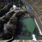 El Porma, desembalsando este martes, se encuentra al 87,5% de su capacidad.