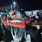 Llantos en Coyanza por el final de la fiesta de Carnaval.
