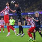 El Atlético se quedó a medias frente al Brujas.