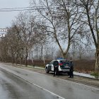Dos agentes de la guardia civil en Toral de los Vados