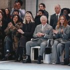 Carlos III ayer, en la inauguración de la London Fashion Week.