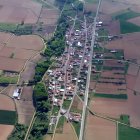 Vista aérea de Celadilla del Páramo.