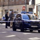 Lugar donde el joven ha fallecido este viernes en Valladolid tras resultar apuñalado supuestamente por un menor, de 13 años.