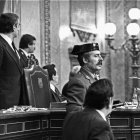 Archivo - 23 FEBRERO 1981 - MADRID, ESPAÑA: El teniente coronel de la Guardia Civil, Antonio Tejero, accede al Congreso de los Diputados durante la segunda votación de investidura de Leopoldo Calvo Sotelo como presidente del Gobierno.