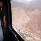 Fotografía de archivo de un helicóptero de la Policía Nacional de Perú. EFE / Ernesto Arias