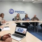  Isabel Blanco preside la reunión del Comité de Campaña del PPCyL.