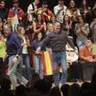 Abascal con Pollán, en Salamanca.