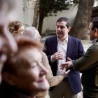  Alfonso Fernández Mañueco visita Peñafiel, ayer.