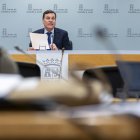 El consejero de Economía y Hacienda y portavoz, Carlos Fernández Carriedo.