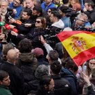 Santiago Abascal y Carlos Pollán en Tordesillas.