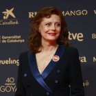 La actriz estadounidense Susan Sarandon, Goya Internacional 2026.