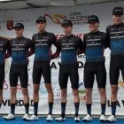 Los miembros del Technosylva Rower Bembibre Cycling Team en el XXXV Trofeo Guerrita.