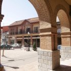 Fachada del Ayuntamiento de Santa María del Páramo.