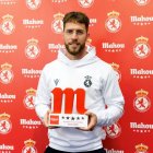 Iván Calero recibió el premio al Jugador Cinco Estrellas del mes de enero.