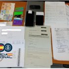 Dinero, tarjetas y documentos intervenidas por Policía Nacional.