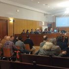 La sala durante el primer día dedicado a las testiificales.