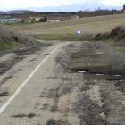 Estado de la carretera de Villamizar.