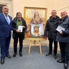 Un momento de la presentación de la obra artística.