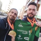 Daniel y Álvaro brillaron en el Nacional Adaptado.
