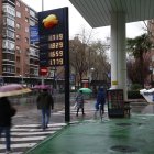 Imagen de una gasolinera de Madrid.