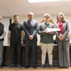 Juan Domingo, con su premio.