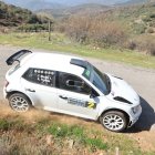 Félix Macías a los mandos de su Skoda Fabia R5.