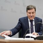 El consejero de Economía y Hacienda y portavoz, Carlos Fernández Carriedo, presenta la Contabilidad Regional de Castilla y León correspondiente al cuarto trimestre de 2025 y al ejercicio completo.