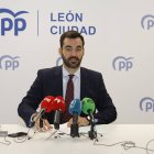 l portavoz del Grupo Municipal del Partido Popular, David Fernández, en una imagen de archivo.