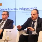 Amilivia ayer, en la reunión de alto nivel en Madrid.