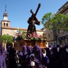 Procesión del Encuentro en el Viernes Santo.