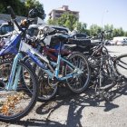 Las bicicletas están dentro del depósito de la grúa, junto al CHF.