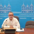 El edil de Seguridad Ciudadana, ayer en rueda de prensa.