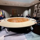 La UPL y el PP, ayer en Valladolid.