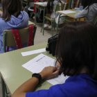 Alumnos de la etapa de Primaria durante una de sus clases matutinas.
