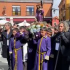 Imágenes de la primera procesión infantil de la Semana Santa leonesa