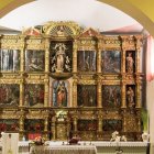 Retablo de Joara, una de las diez espectaculares manifestaciones artísticas de la Ruta de los Retablos del Este de León.