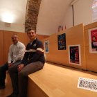 David Pacios y Daniel Santos en la presentación en el Museo de la Radio
