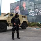 Imagen de un militar de la guardia revolucionaria iraní.