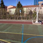 Estado actual de polideportivo.