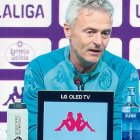 Fran Escribá, preparador del Real Valladolid.