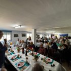 Un momento de los discursos de la fiesta gastronómica.