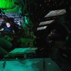 Fotografía tomada de la cuenta oficial en X de la @NASA que muestra a los astronautas de Artemis II. EFE/ @NASA.