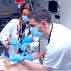 Fotograma del vídeo de la Unidad Docente de Urgencias de la Gasbi