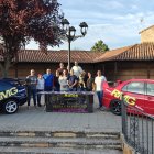Autoridades y organizadores durante la presentación de la carrera.