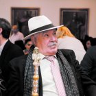 Tío Puncho, el anciano de respeto para la comunidad gitana de León.  Antonio Vargas, ayer en el Ayuntamiento.