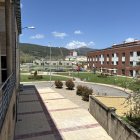 Vista del hogar del pensionista de La Robla.
