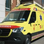 Una ambulancia del Sacyl.