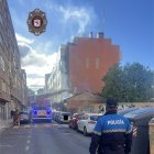 Incendio en una vivienda abandonada en San Mamés.
