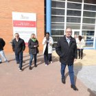 El alcalde de Ponferrada, la representante de la Junta y miembros del equipo de gobierno.